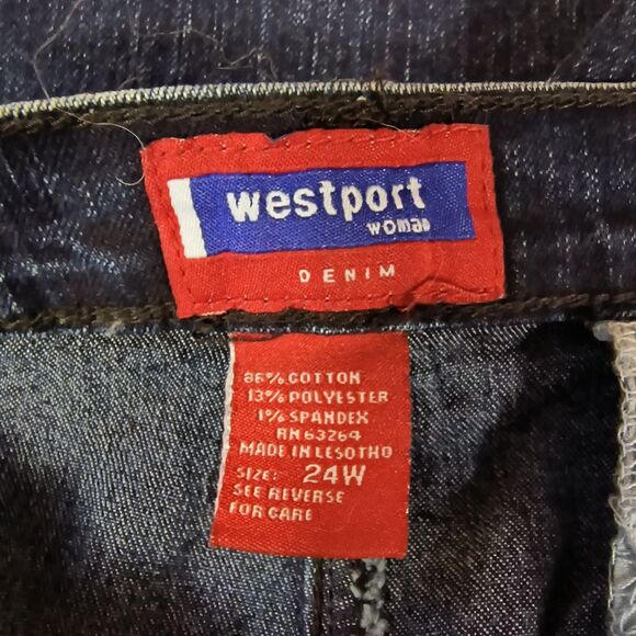 Westport Woman Denim Trouser Jeans Women’s 24 Short Blue 40x28 - Picture 4 of 4